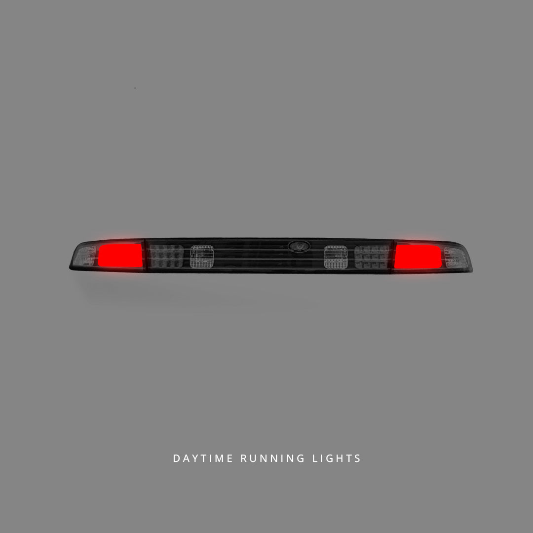 Nissan Silvia S14 (1993 - 1998) Black LED and Center Garnish Tail Lights LH + RH