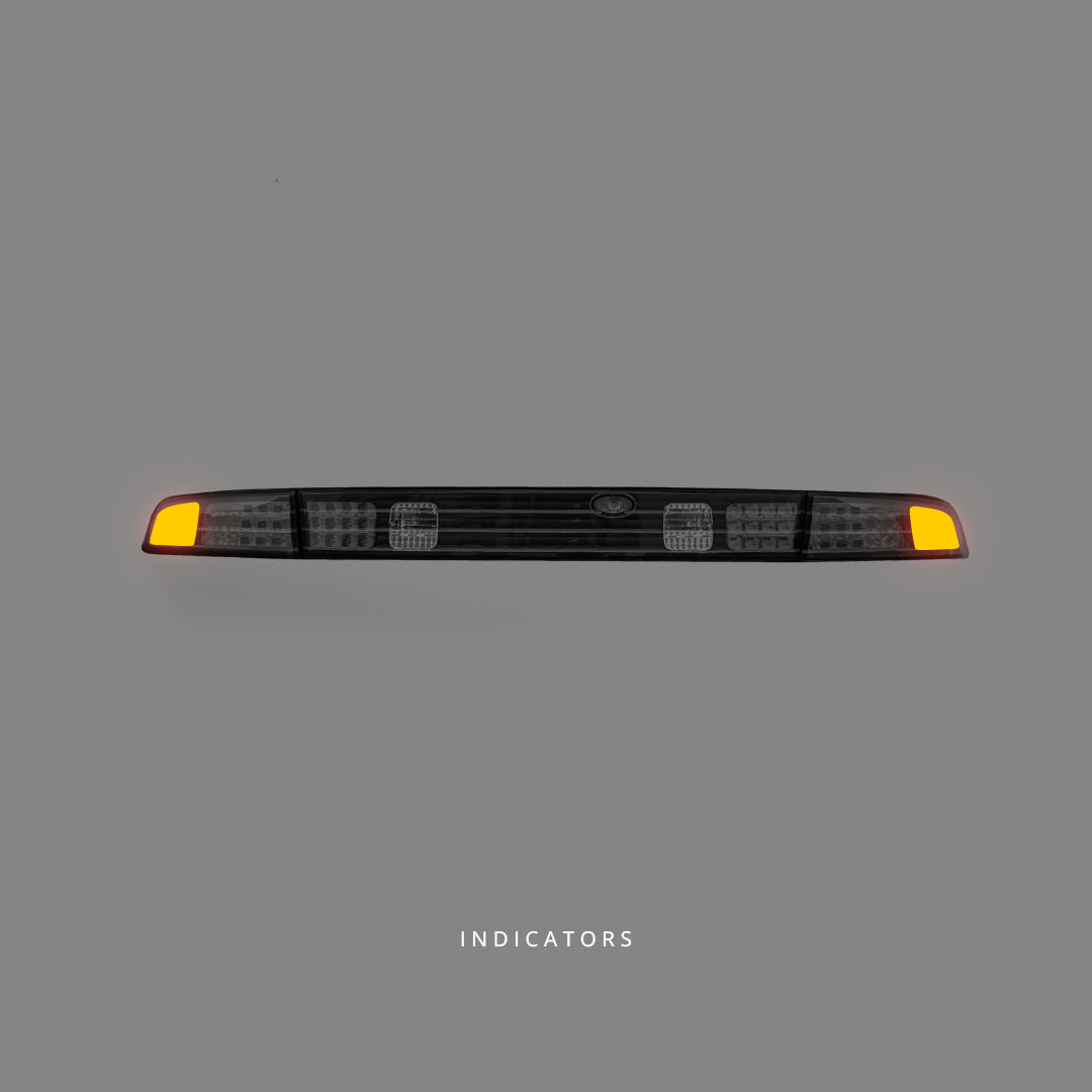 Nissan 200SX S14 (1993 - 1998) Black LED and Center Garnish Tail Lights LH + RH