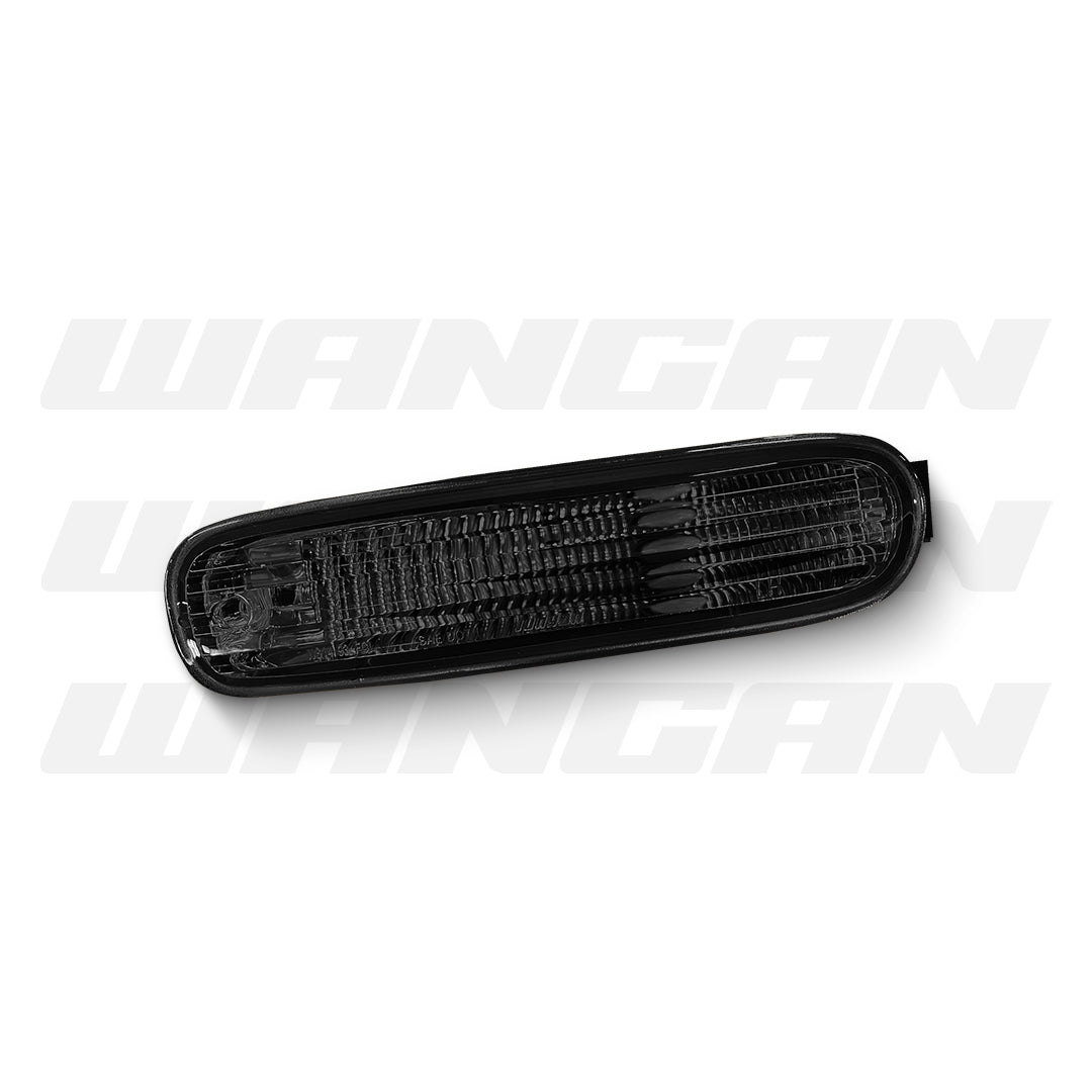 Nissan 200SX S14 Series 1 (1993 - 1995) Black Front Bumper Signal Indicator Lights LH + RH