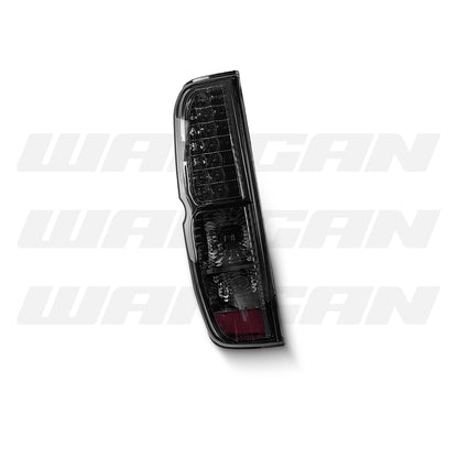 Nissan Navara D40 (2005 - 2014) Smoke Black LED Tail Lights LH + RH