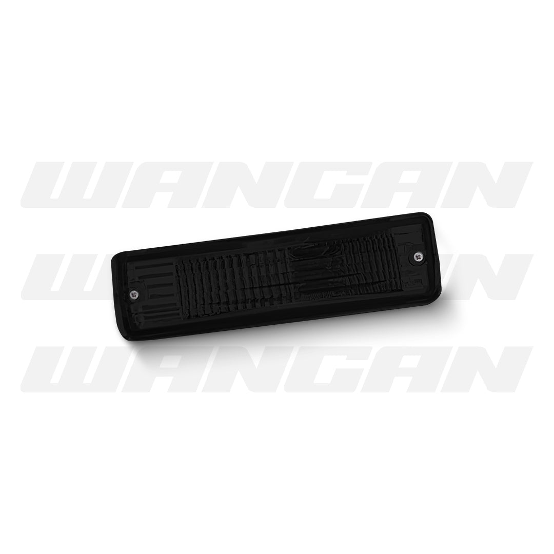 Nissan Silvia S13 (1988 - 1993) Black Front Bumper Signal Indicator Lights LH + RH