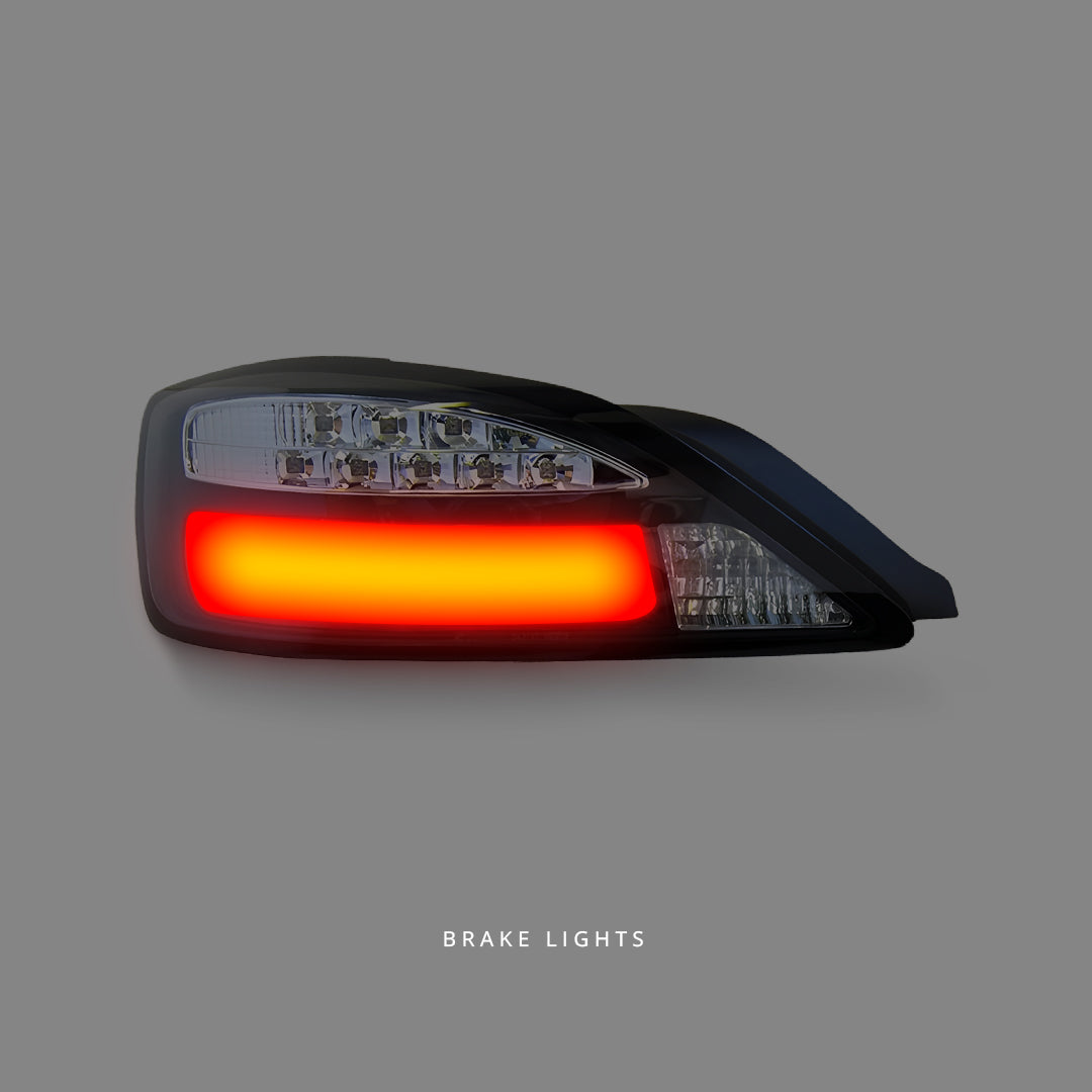 Nissan 200SX S15 (1999 - 2002) Sequential Black Dynamic LED Tail Lights LH + RH