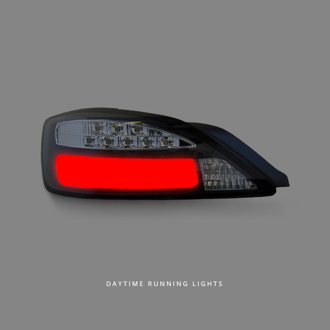 Nissan 200SX S15 (1999 - 2002) Sequential Black Dynamic LED Tail Lights LH + RH