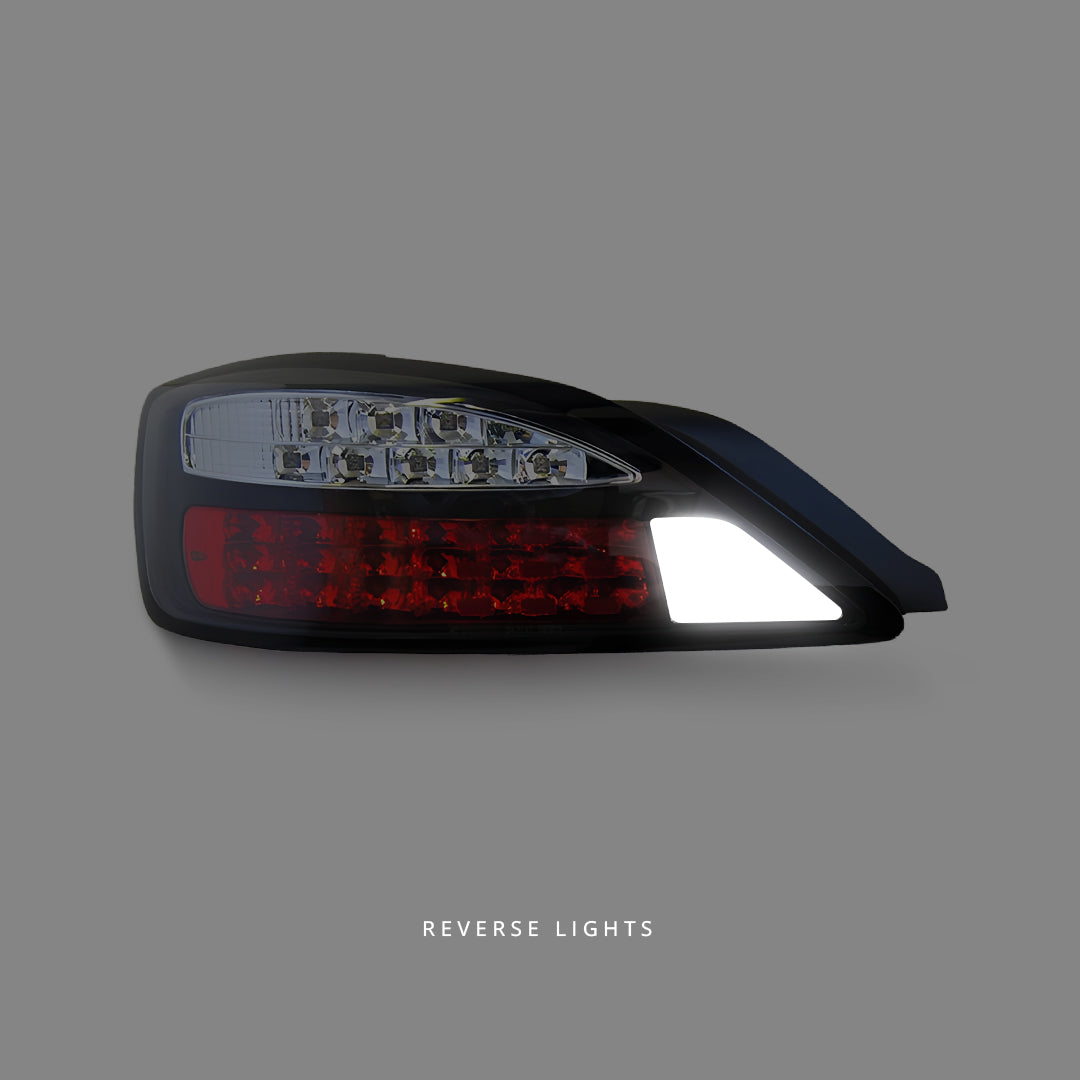 Nissan Silvia S15 (1999 - 2002) Sequential Black Dynamic LED Tail Lights LH + RH