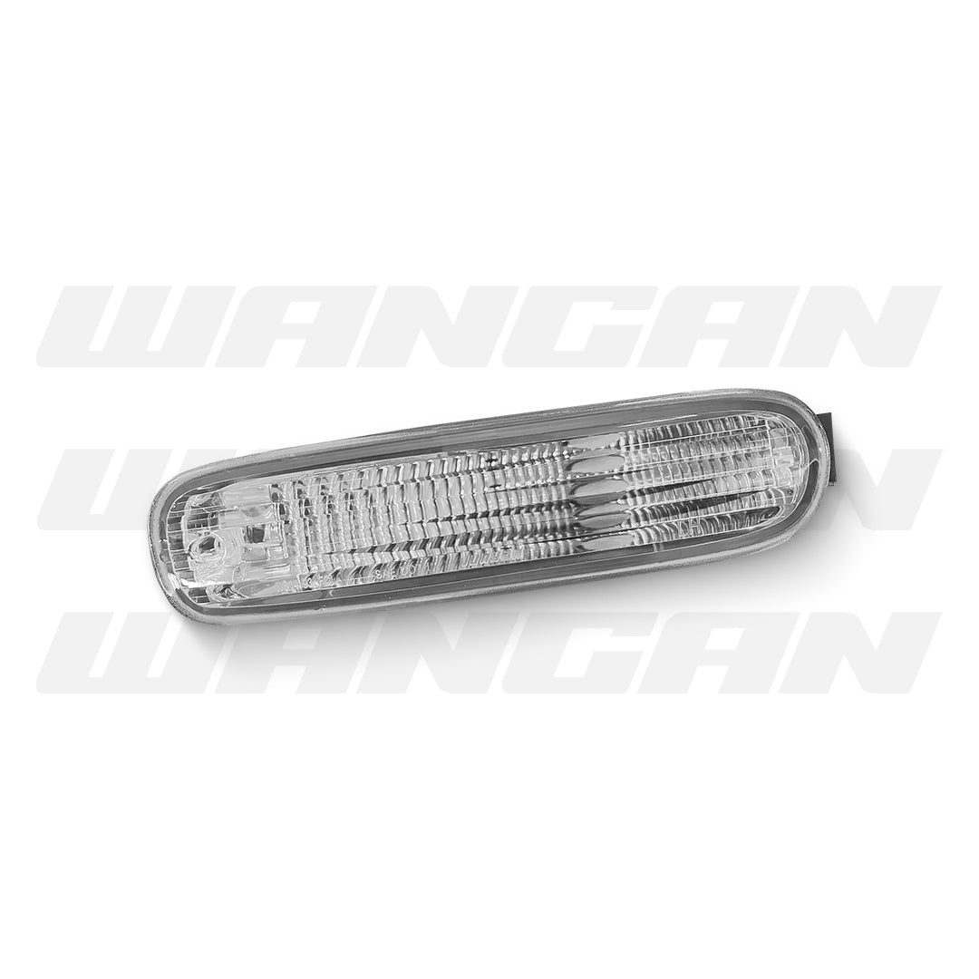 Nissan Silvia S14 Series 1 (1993 - 1995) Clear Front Bumper Signal Indicator Lights LH + RH