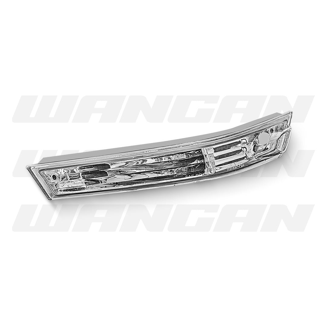 Nissan Silvia S14 Series 2 (1996 - 1998) Clear Front Bumper Signal Indicator Lights LH + RH