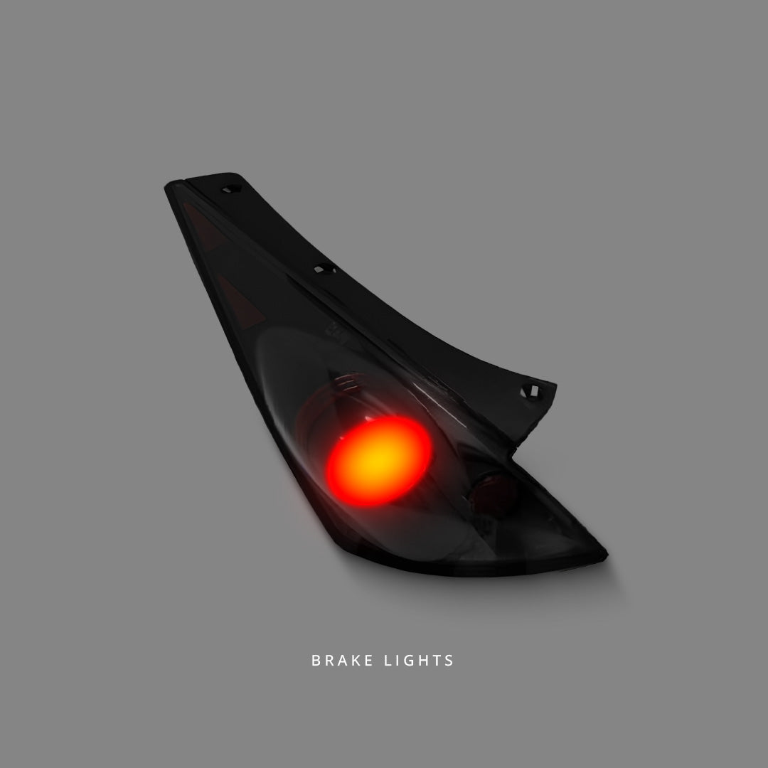 Nissan 350Z Fairlady Z33 (2003 - 2005) Black Altezza Tail Lights LH + RH