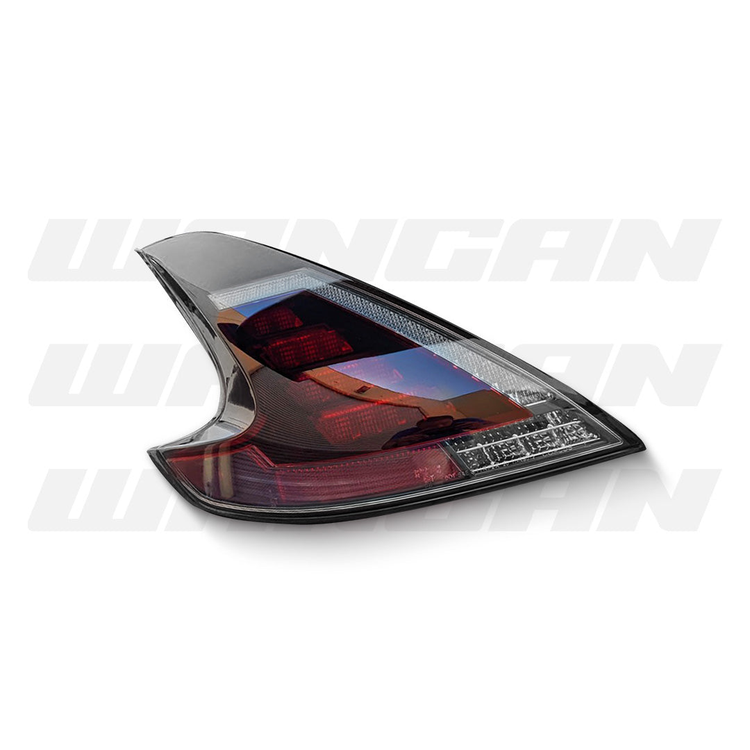 Nissan 370Z Z34 (2008 - 2021) Sequential Smoke Red Full LED Tail Lights LH + RH