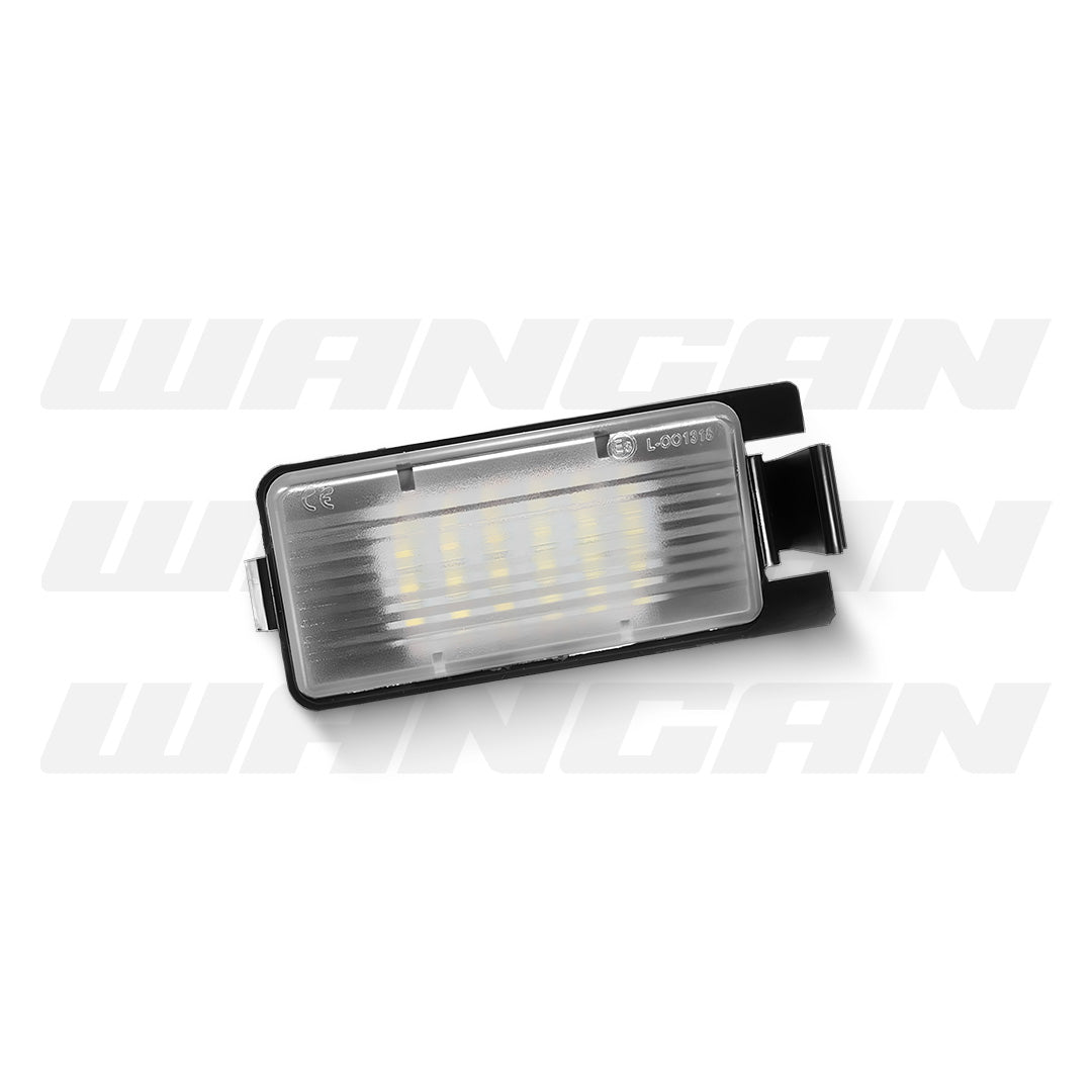 Nissan GT-R R35 (2008 - 2017) White 24SMD LED License Plate Lights LH + RH