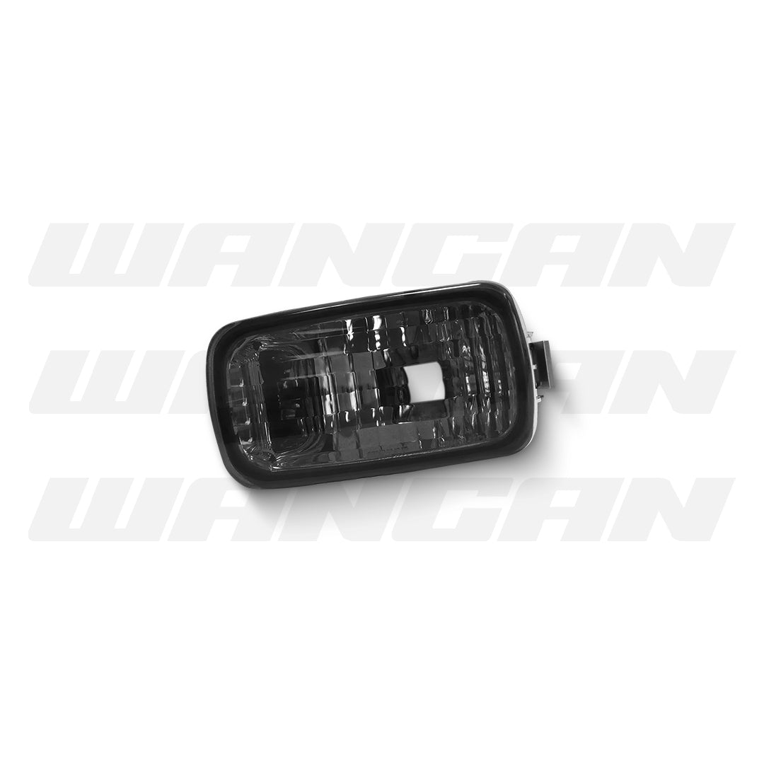 Nissan Skyline R34 (1998 - 2002) Black Front Bumper Signal Indicator Lights LH + RH