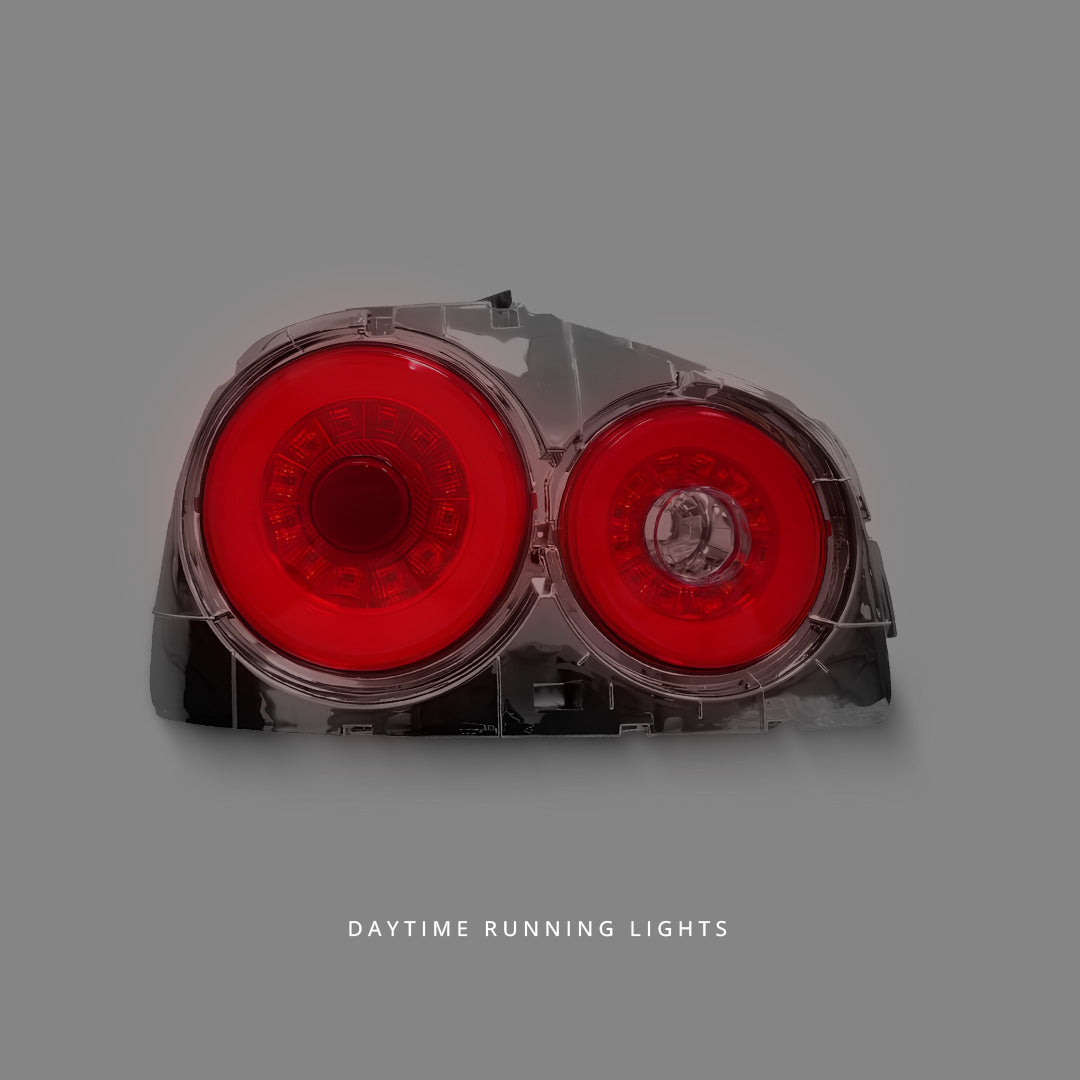 Nissan Skyline R34 (1998 - 2002) Fiber Ring LED Tail Lights LH + RH