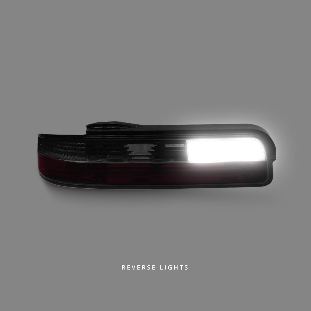Nissan Silvia S13 (1989 - 1994) Smoke Red Tail Lights LH + RH