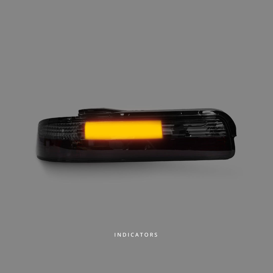 Nissan Silvia S13 (1989 - 1994) Smoke LED Tail Lights LH + RH