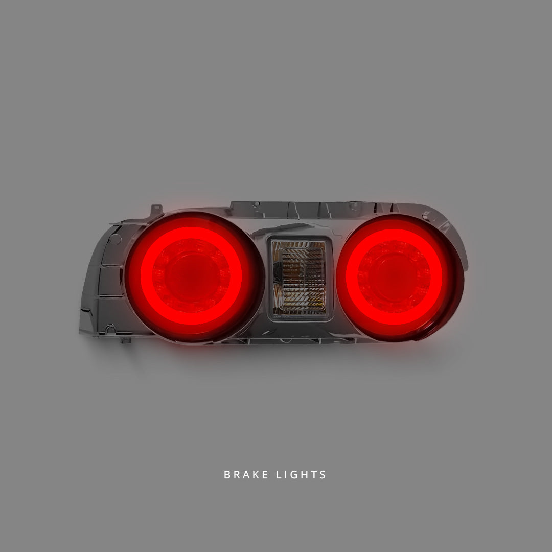 Nissan Skyline R32 (1989 - 1994) Fiber Ring LED Tail Lights LH + RH