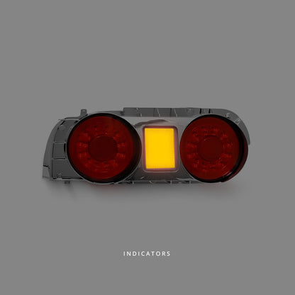 Nissan Skyline R32 (1989 - 1994) Fiber Ring LED Tail Lights LH + RH