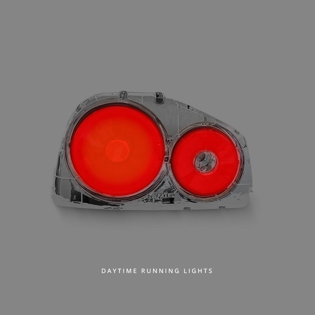Nissan Skyline R34 (1998 - 2002) Smoke Red LED Tail Lights LH + RH