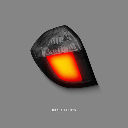 Subaru Liberty BL / BP GEN 4 (2003 - 2009) Clear Red LED Tail Lights LH + RH