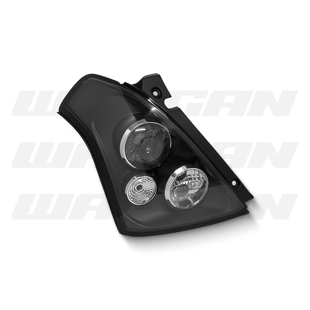 Suzuki Swift EZ (2004 - 2006) Black Altezza Tail Lights LH + RH