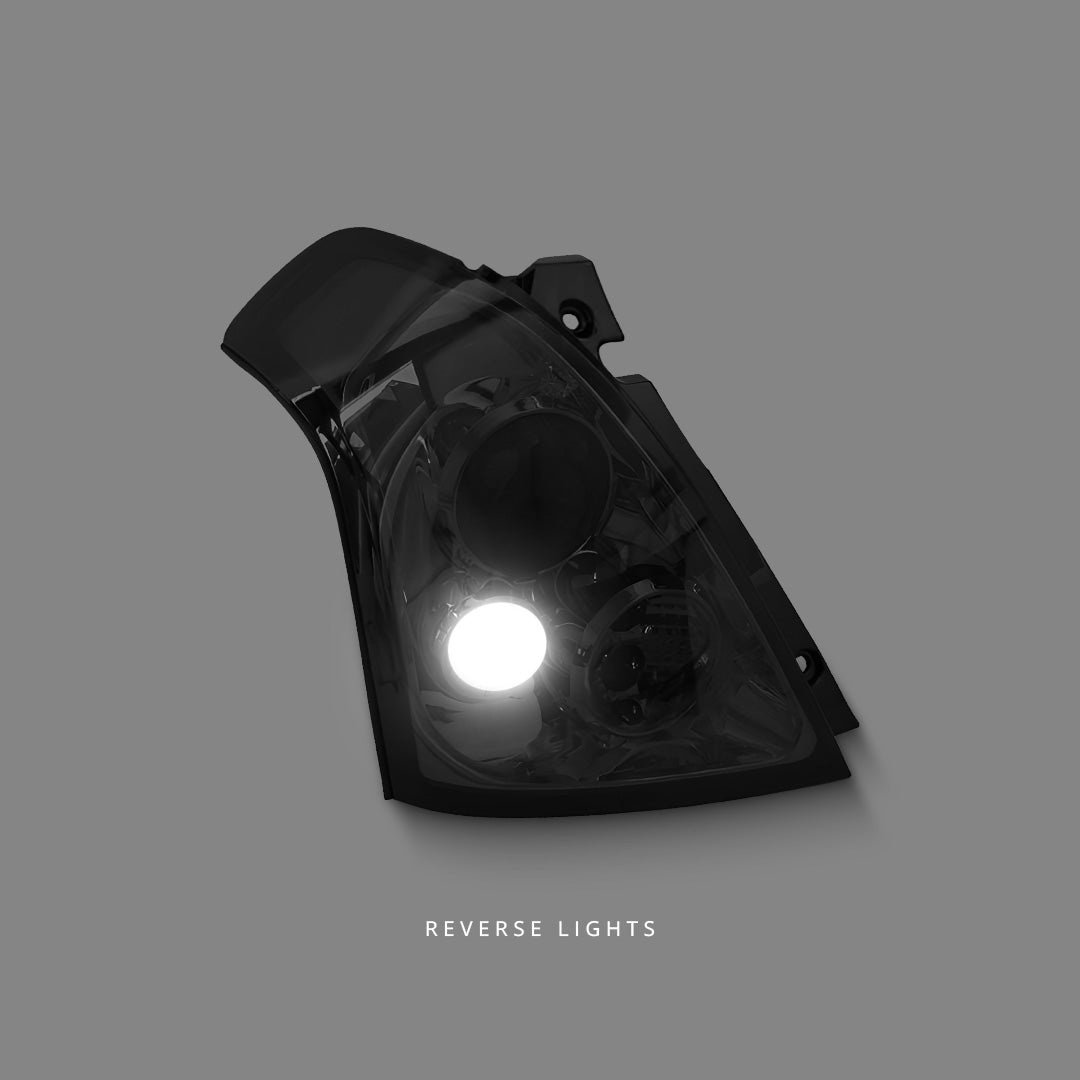Suzuki Swift EZ (2004 - 2006) Smoke Altezza Tail Lights LH + RH