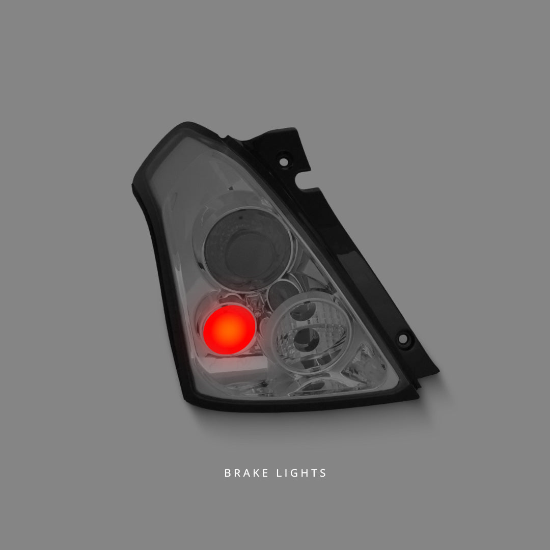 Suzuki Swift EZ (2004 - 2010) Clear Altezza Tail Lights LH + RH