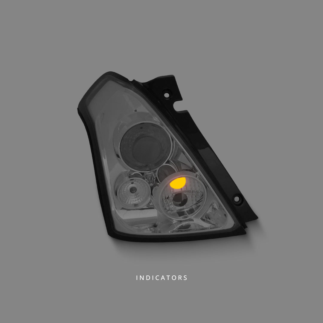 Suzuki Swift EZ (2004 - 2010) Clear Altezza Tail Lights LH + RH
