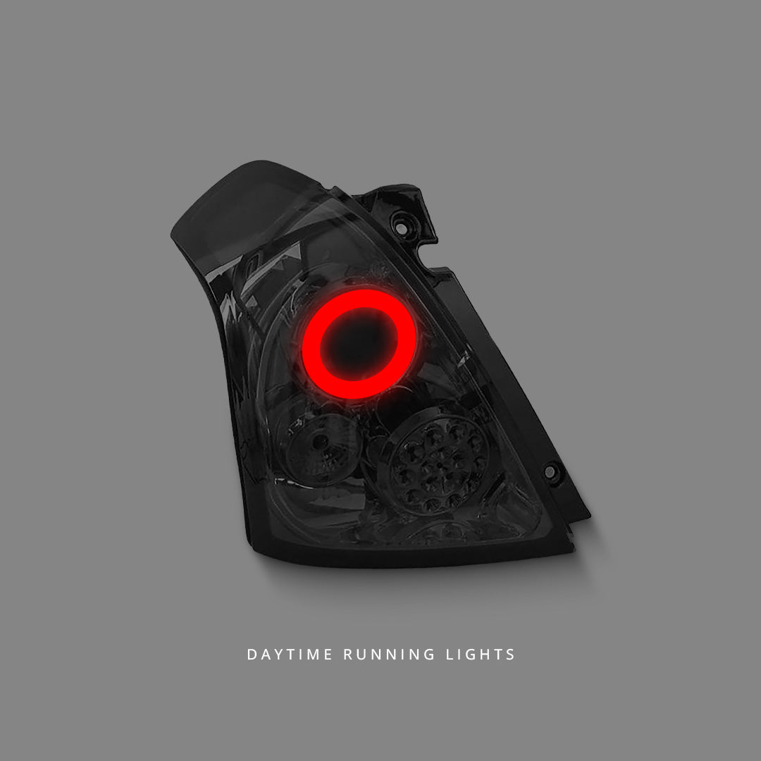 Suzuki Swift EZ (2004 - 2006) Smoke Full LED Altezza Tail Lights LH + RH