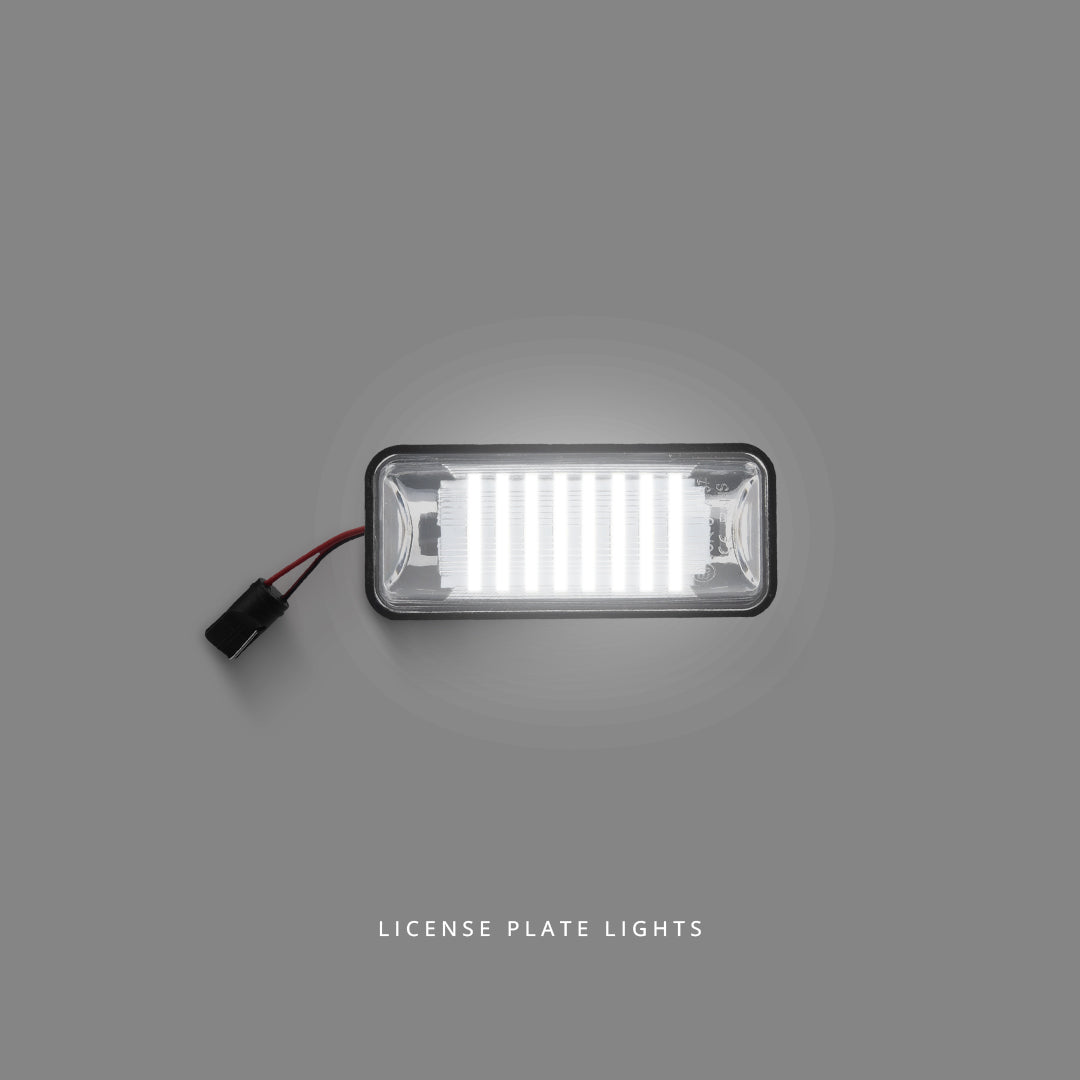Subaru Impreza G3 / GR (2008 - 2013) White 24SMD LED License Plate Lights LH + RH