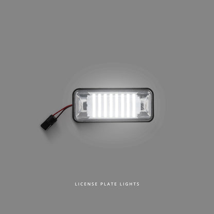 Subaru Impreza G3 / GR (2008 - 2013) White 24SMD LED License Plate Lights LH + RH