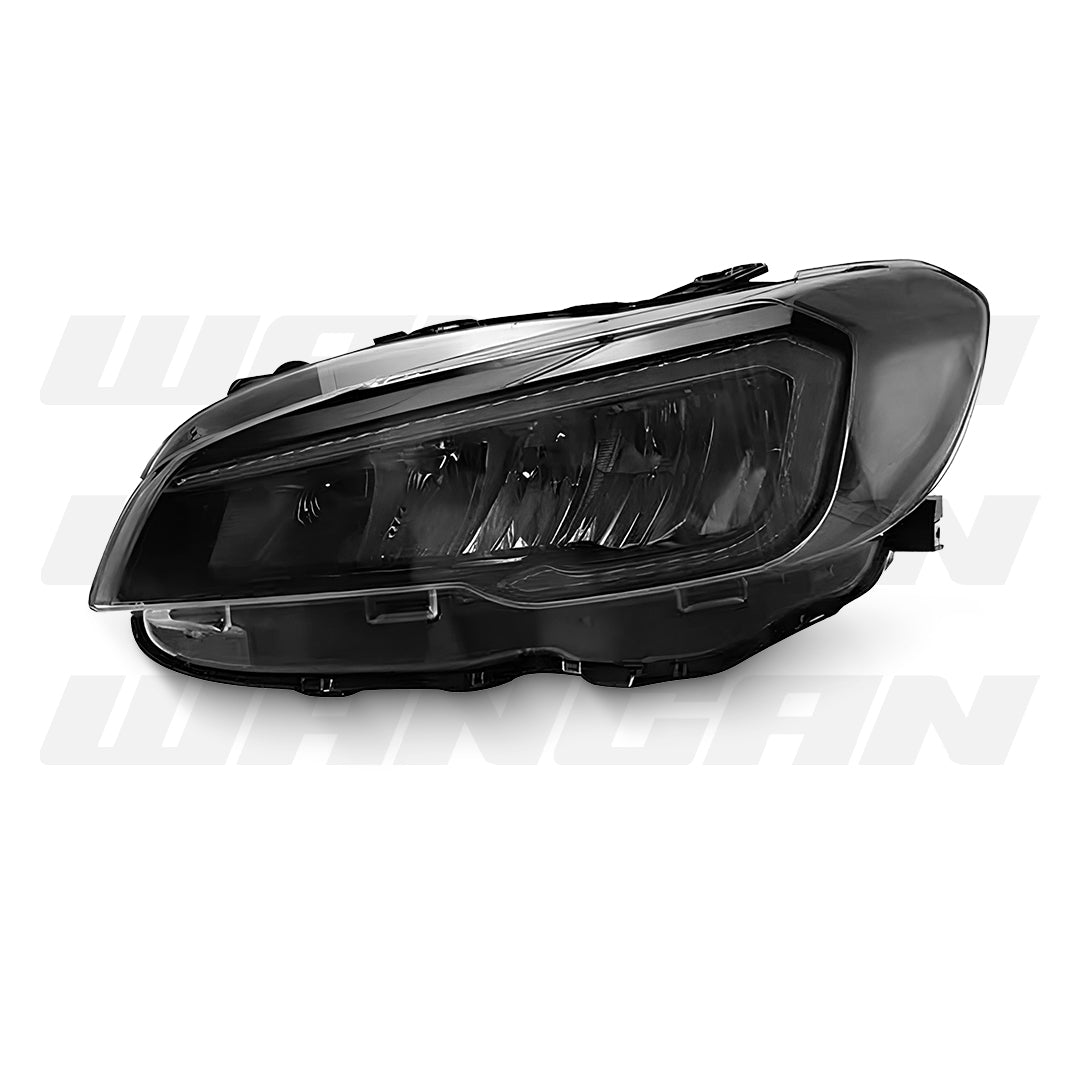Subaru WRX VA (2014 - 2017) Sequential Black 3D LED DRL Projector Headlights LH + RH