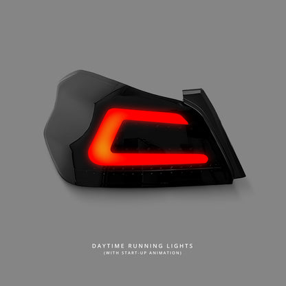 Subaru WRX VA (2015 - 2021) Sequential Smoke V1 Full LED Dynamic Tail Lights LH + RH