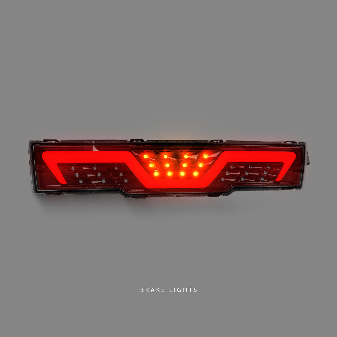 Subaru BRZ 2nd Gen (2022 - 2023) Clear Red LED Reverse Fog Lights