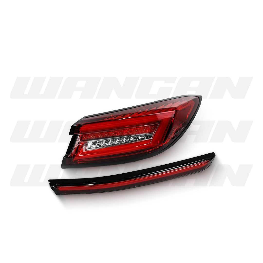 Subaru BRZ 2nd Gen (2022 - 2023) Sequential Red LED Dynamic Tail Lights and Center Garnish LH + RH