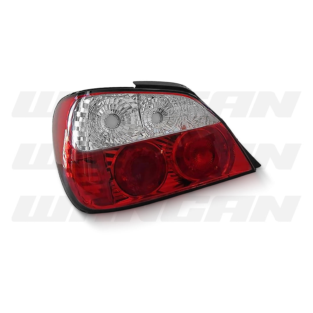 Subaru Impreza GG Hatch / EJ20 (2000 - 2002) Clear Red Altezza Tail Lights LH + RH