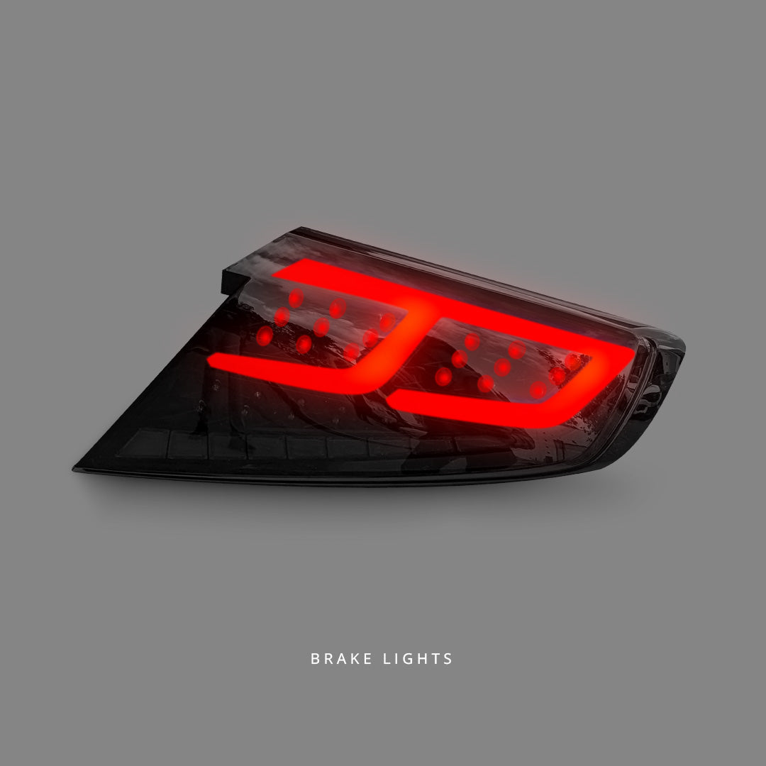Subaru WRZ VB (2022 - 2025) Sequential Black Edition LED Tail Lights LH + RH