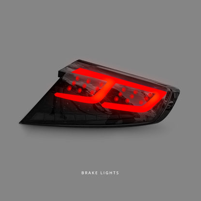 Subaru WRZ VB (2022 - 2025) Sequential Black Edition LED Tail Lights LH + RH