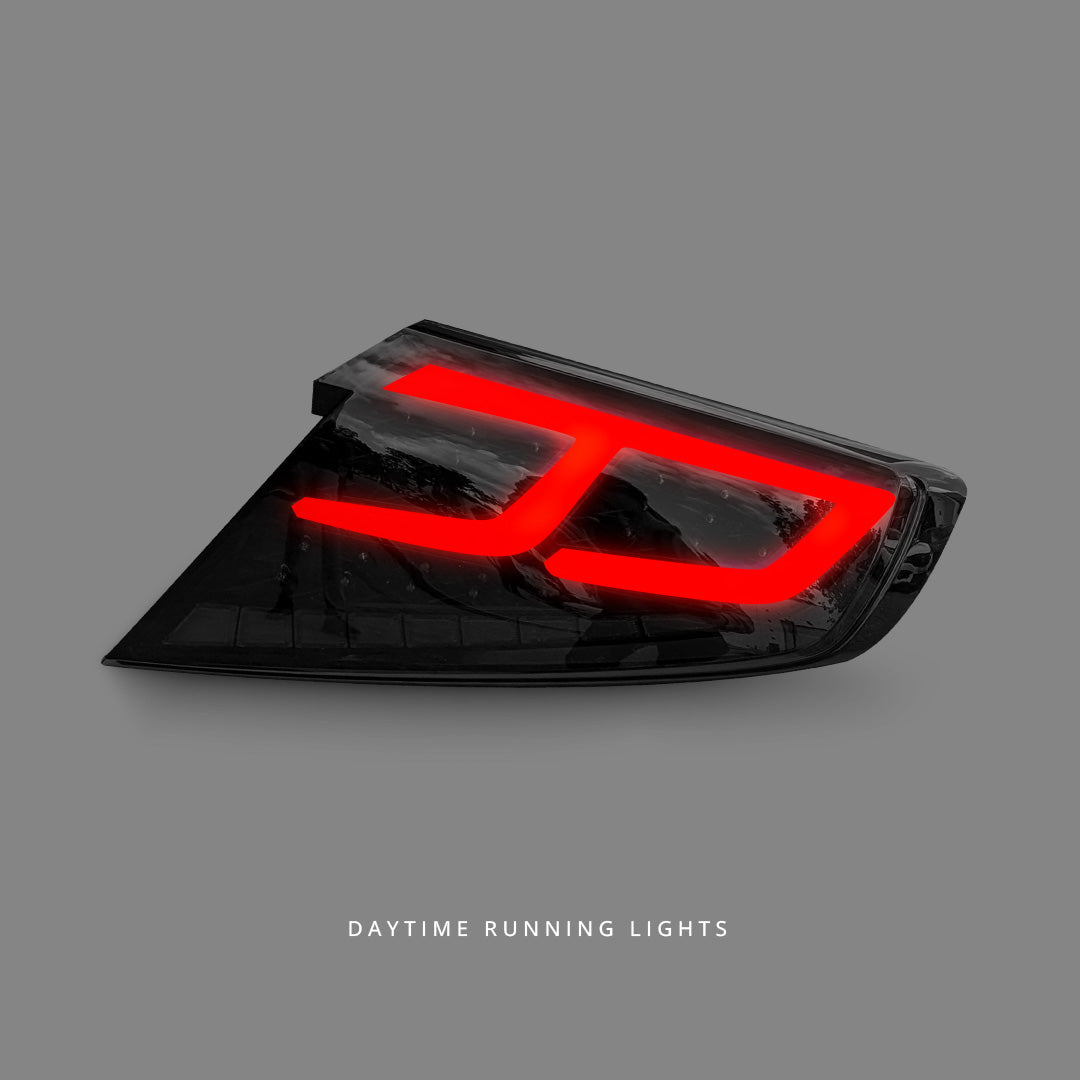 Subaru WRZ VB (2022 - 2025) Sequential Black Edition LED Tail Lights LH + RH