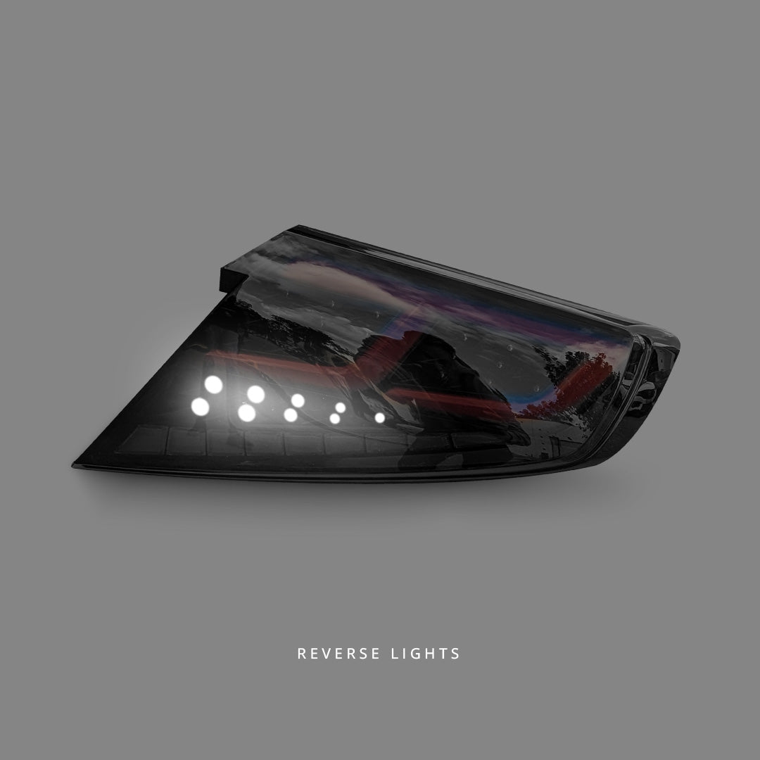 Subaru WRZ VB (2022 - 2025) Sequential Black Edition LED Tail Lights LH + RH