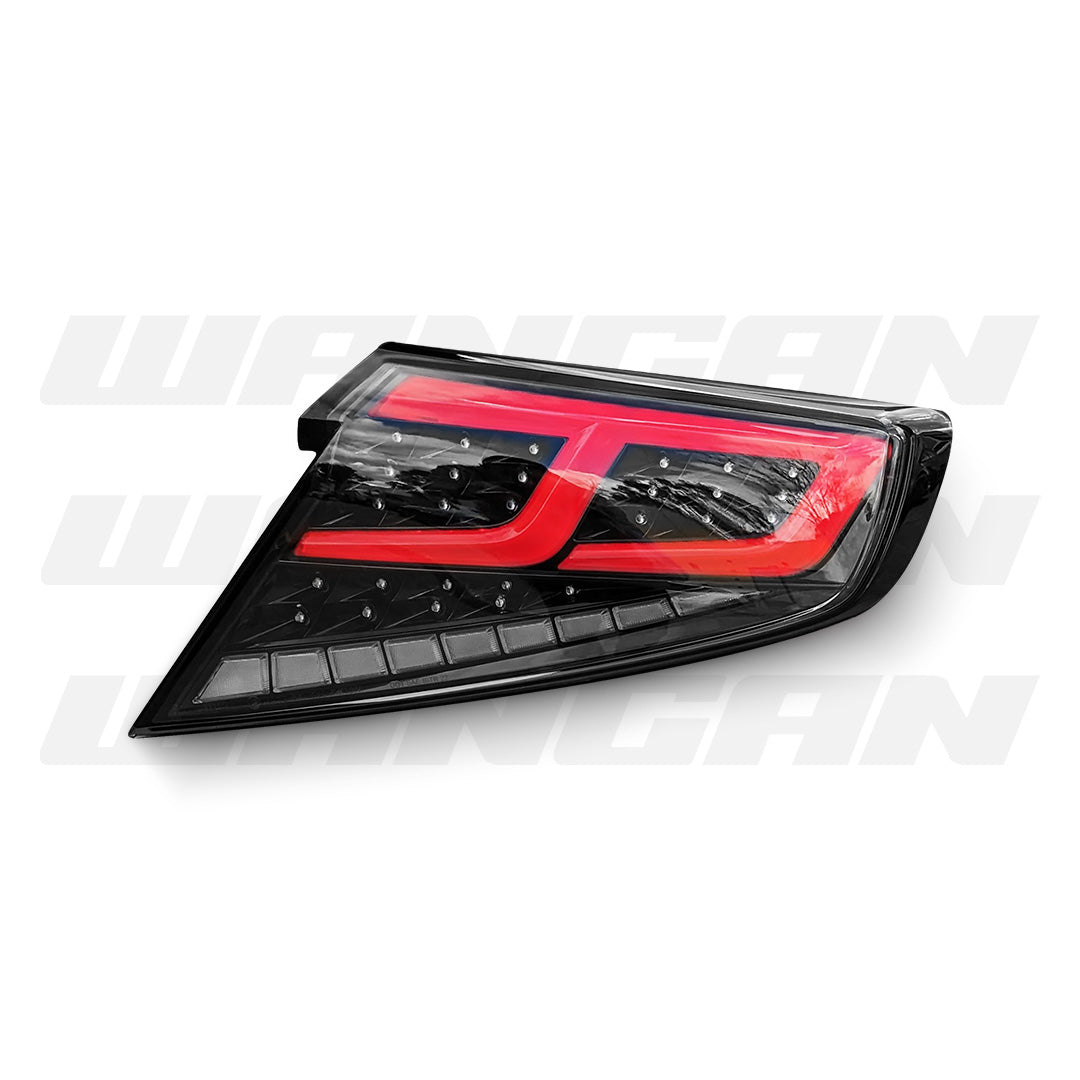 Subaru WRZ VB (2022 - 2025) Sequential Black Red LED Dynamic Tail Lights LH + RH