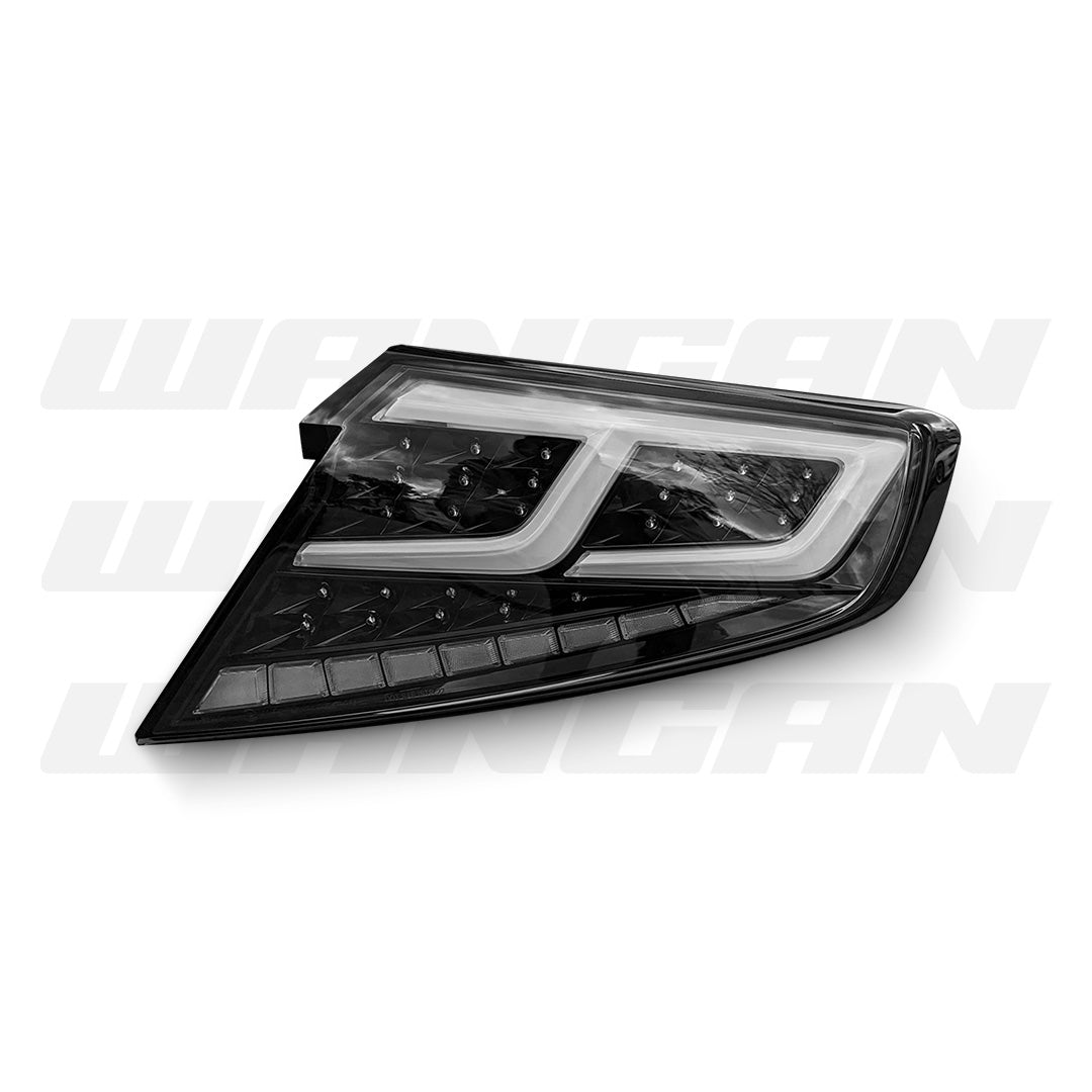 Subaru WRZ VB (2022 - 2025) Sequential Black White Bar Full LED Tail Lights LH + RH