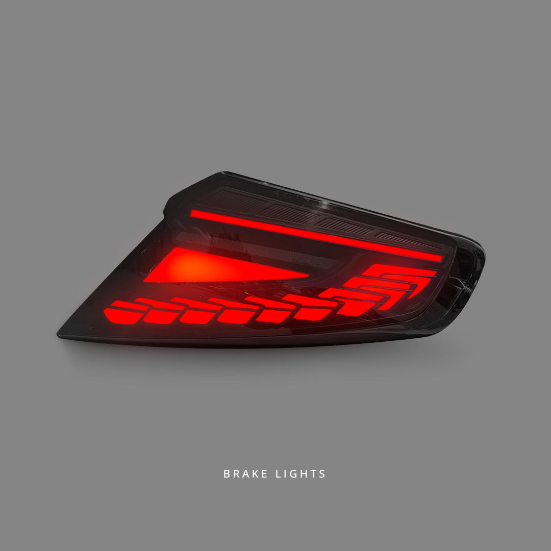 Subaru WRZ VB (2022 - 2025) Sequential Black Edition Dragon Scale V3 LED Dynamic Tail Lights LH + RH