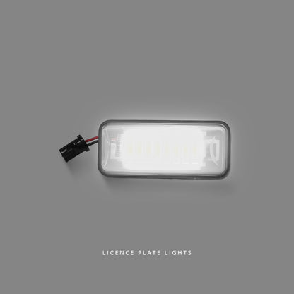 Subaru WRX STI VA (2015 - 2021) White 24SMD LED License Plate Lights LH + RH