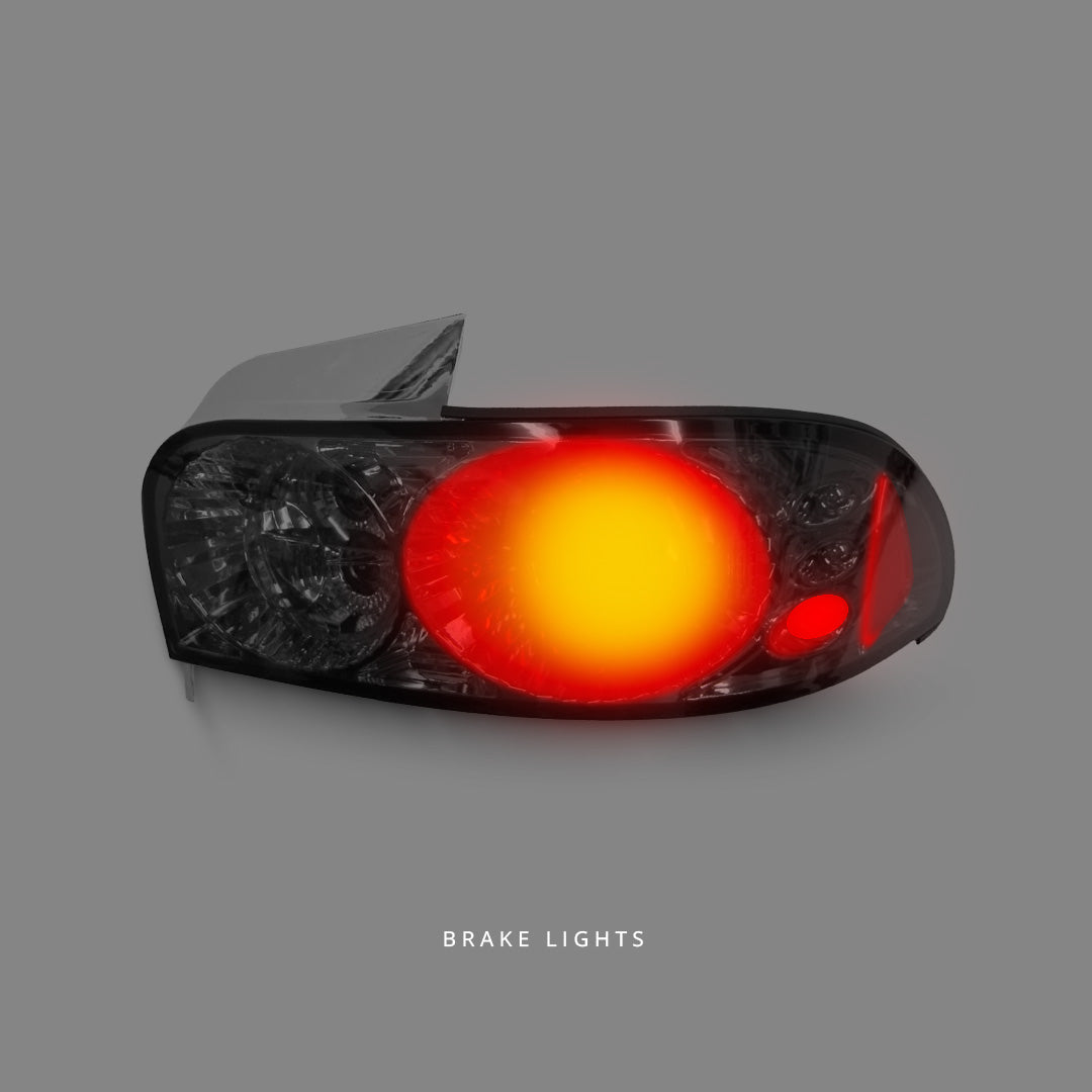Subaru Impreza GC (1992 - 2000) Smoked Altezza Tail Lights LH + RH