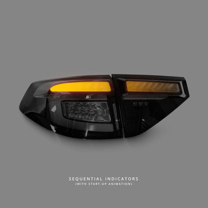 Subaru Impreza GR (2008 - 2013) Sequential 3D Dynamic Indicator Smoke LED Tail Lights LH + RH
