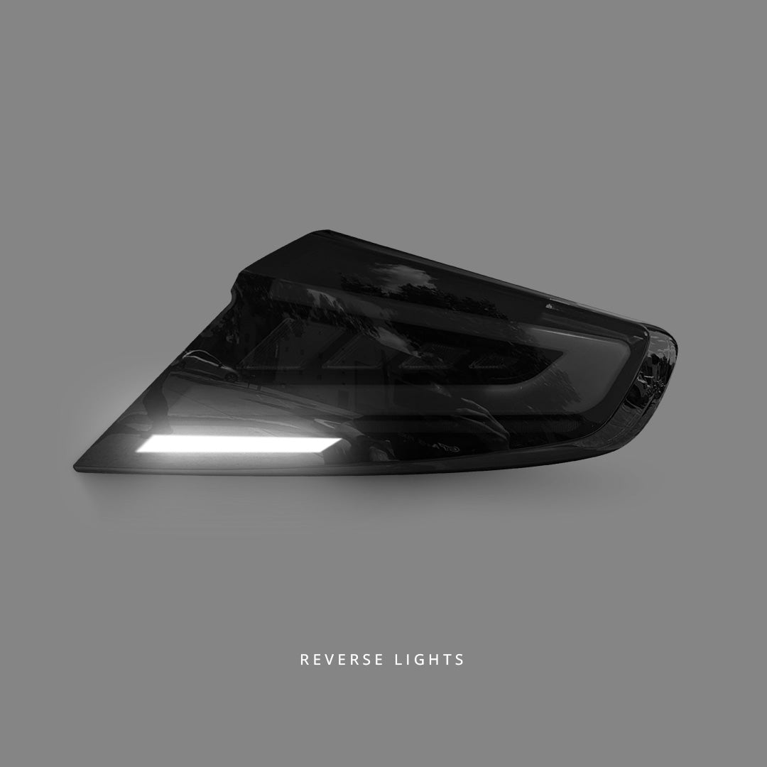 Subaru WRX VB (2022 - 2024) Sequential V2 Smoke Black LED Tail Lights LH + RH