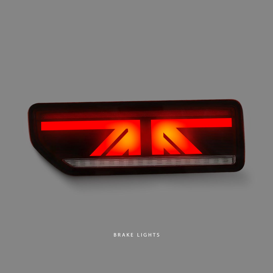 Suzuki Jimny JB74 (2018 - 2024) Sequential Clear Red Full LED Tail Lights LH + RH