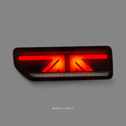 Suzuki Jimny JB74 (2018 - 2024) Sequential Clear Red Full LED Tail Lights LH + RH