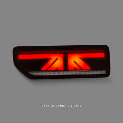 Suzuki Jimny JB74 (2018 - 2024) Sequential Clear Red Full LED Tail Lights LH + RH