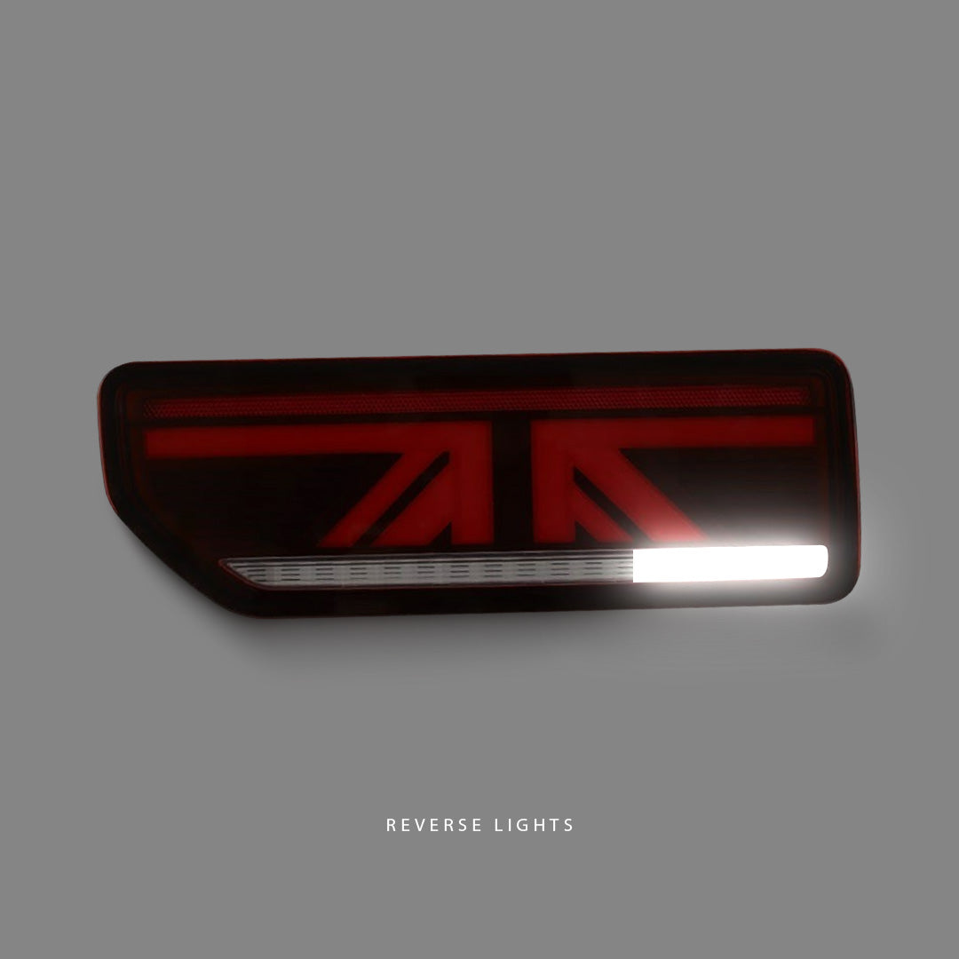 Suzuki Jimny JB74 (2018 - 2024) Sequential Clear Red Full LED Tail Lights LH + RH