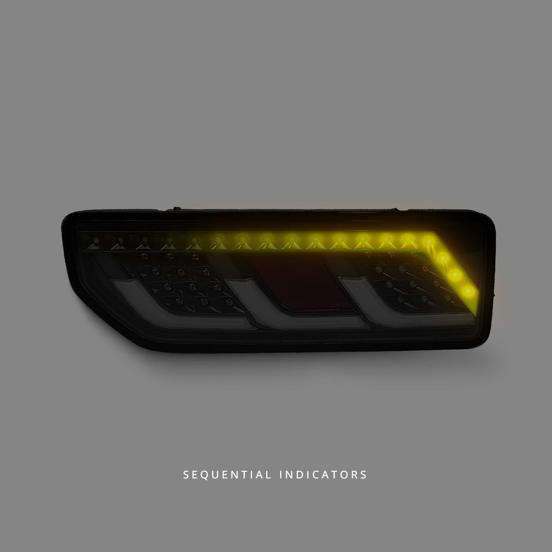Suzuki Jimny JB74 (2018 - 2024) Sequential Smoke Full LED Indicator Tail Lights LH + RH