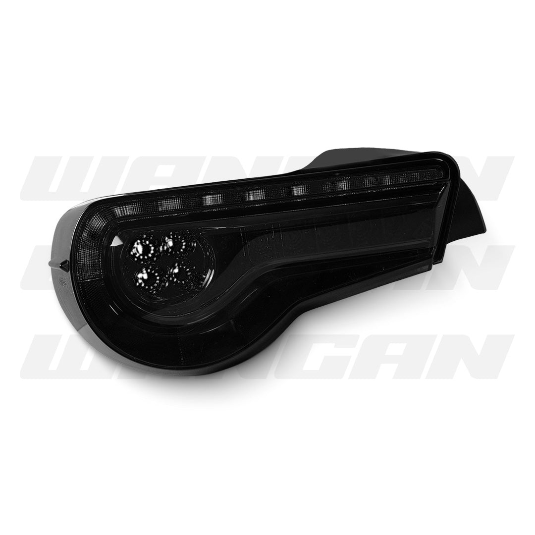 Subaru BRZ 1st Gen (2012 - 2021) OEM Style Smoke LED Dynamic Blinker Tail Lights LH + RH